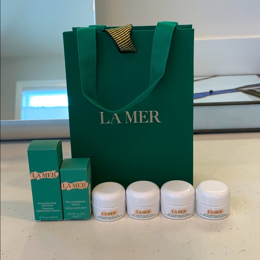 6 La Mer Samples and Bag